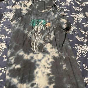 Skull mermaid dress